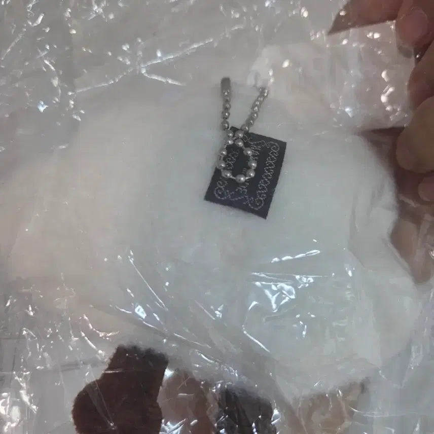 [BUNJANG] Smile Cloud Plush Keychain / 스마일 구름 봉제인형 키링 새상품