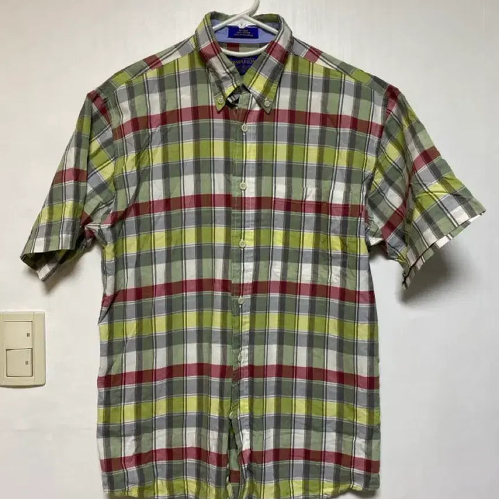 [BUNJANG] PENDLETON Cotton Check Short Sleeve Shirt M / [PENDLETON] 펜들턴 코튼 체크 반팔셔츠 M