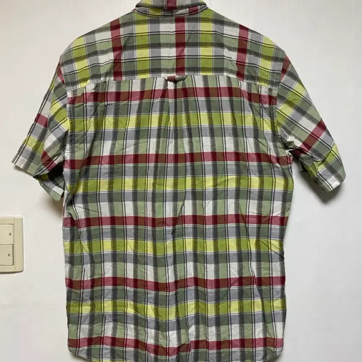 [BUNJANG] PENDLETON Cotton Check Short Sleeve Shirt M / [PENDLETON] 펜들턴 코튼 체크 반팔셔츠 M