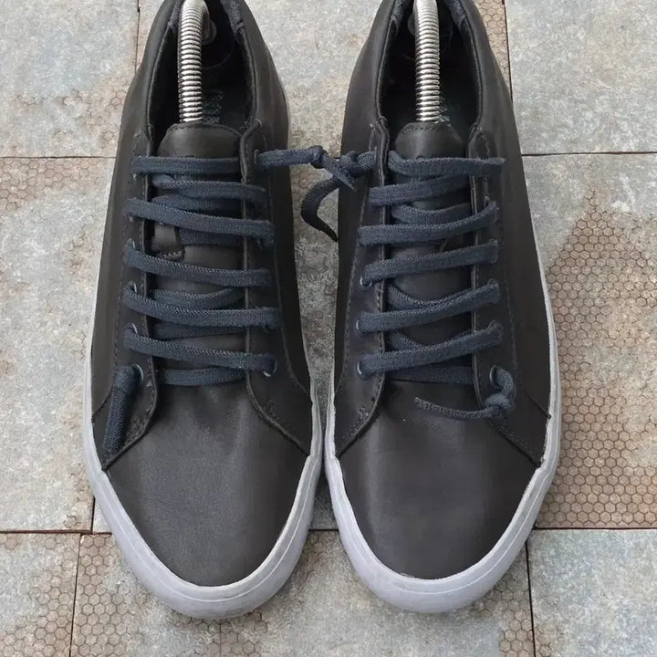 [BUNJANG] Camper Dark Grey Leather Sneakers (Size 275) / (275)캠퍼 다크 그레이 레더 스니커즈