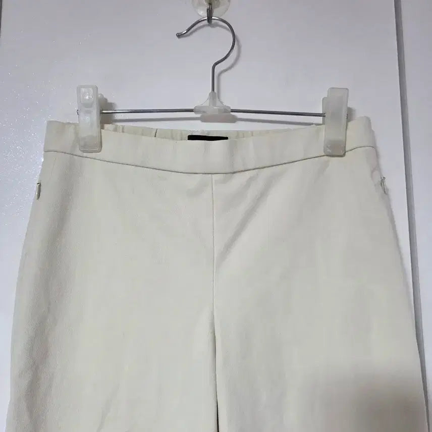 [BUNJANG] Theory Ivory Elastic Waistband Slacks / 띠어리 아이보리색 여성 바지