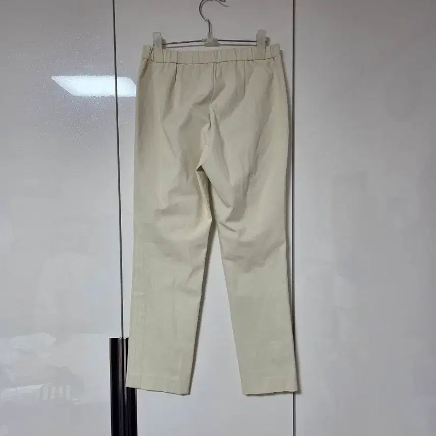 [BUNJANG] Theory Ivory Elastic Waistband Slacks / 띠어리 아이보리색 여성 바지