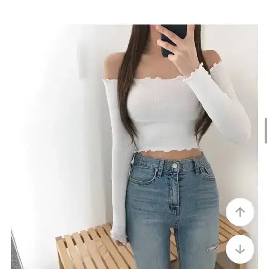 [BUNJANG] Yeori Fit Top / 20대 여자 옷정리/에이블리 구매/여리핏 상의
