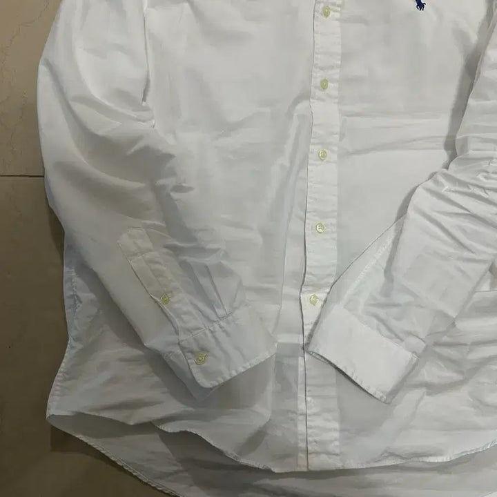 [BUNJANG] Polo Ralph Lauren White Shirt (XL) / 폴로 랄프로렌 XL(110-115) 흰색 화이트 셔츠남방 빅사이즈