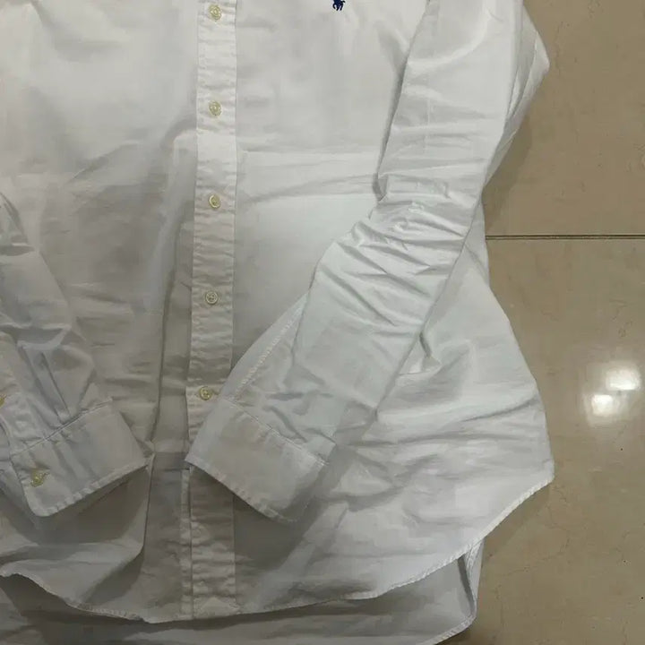 [BUNJANG] Polo Ralph Lauren White Shirt (XL) / 폴로 랄프로렌 XL(110-115) 흰색 화이트 셔츠남방 빅사이즈