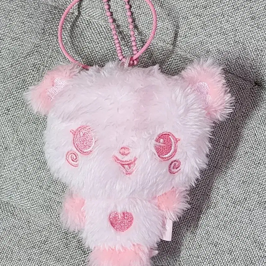 [BUNJANG] NCT WISH Color Wish Doll Jaehee Pink Bear Plush / 엔시티위시 컬러위시돌 위부부 사쿠야 핑크 팡이