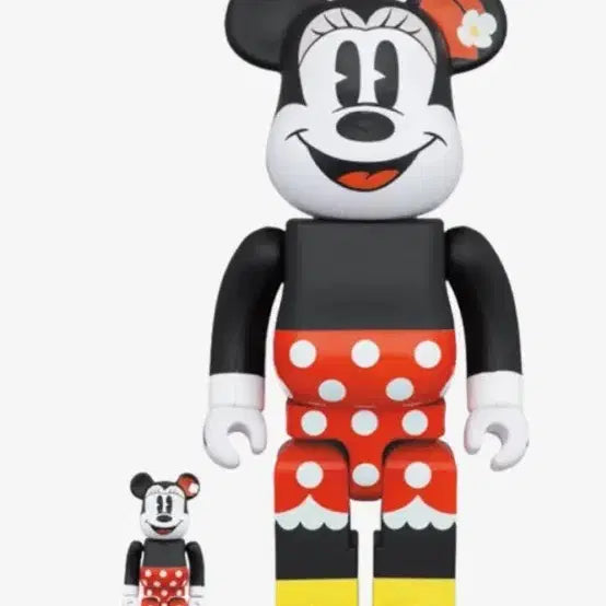 [BUNJANG] Medicom Toy Disney Minnie Mouse Bearbrick 400% + 100% Set / 미니마우스 베어브릭 400%+100%세트 양도