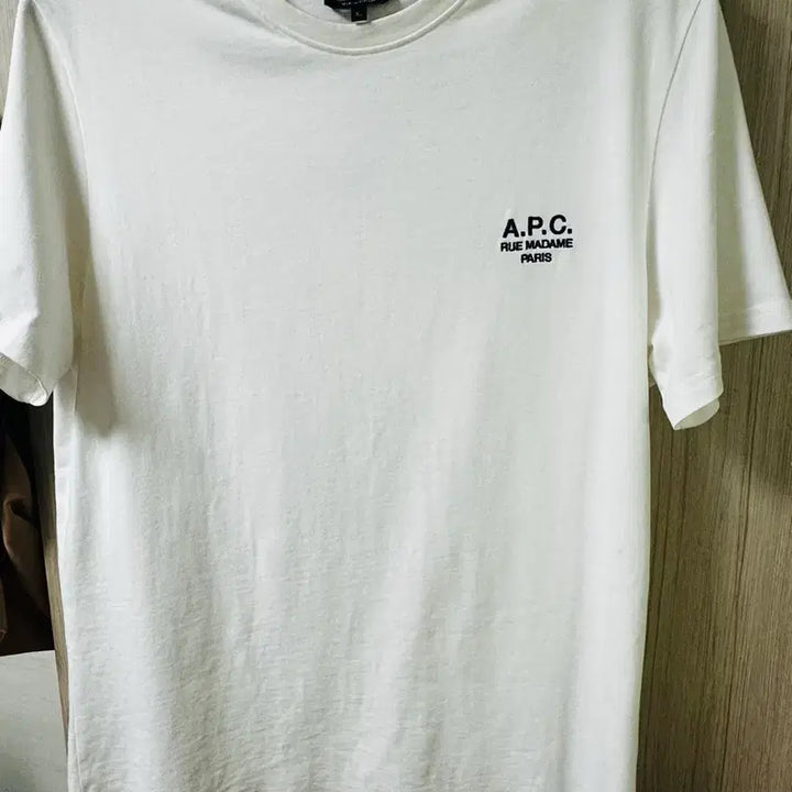 [BUNJANG] A.P.C. Raymond T-Shirt White XL / 아페쎄 레이몬드 티셔츠 화이트 XL