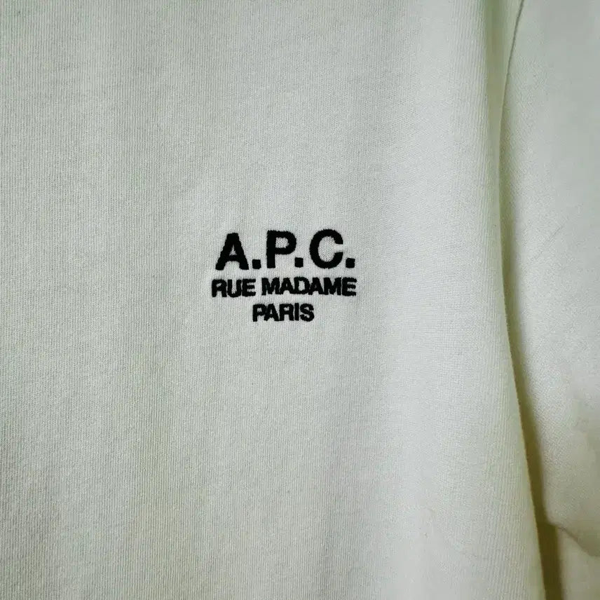 [BUNJANG] A.P.C. Raymond T-Shirt White XL / 아페쎄 레이몬드 티셔츠 화이트 XL