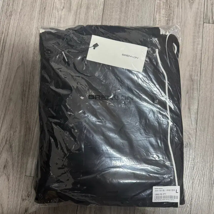 [BUNJANG] Bronson Piping String Wide Sweatpants Black / 새상품) 브렌슨 스웻팬츠