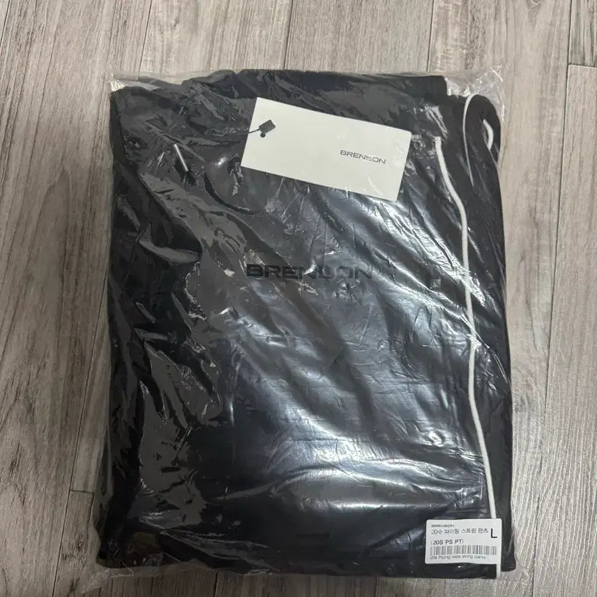 [BUNJANG] Bronson Piping String Wide Sweatpants Black / 새상품) 브렌슨 스웻팬츠