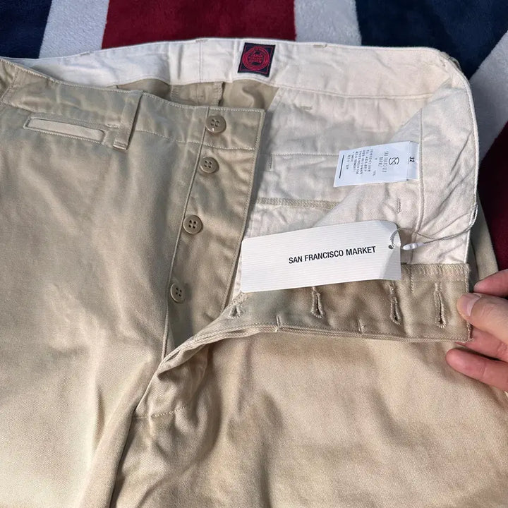 [BUNJANG] TBRM Chino Work Pants Khaki 32 / TBRM/치노워크팬츠 카키컬러/32사이즈 새상품 판매합니다.