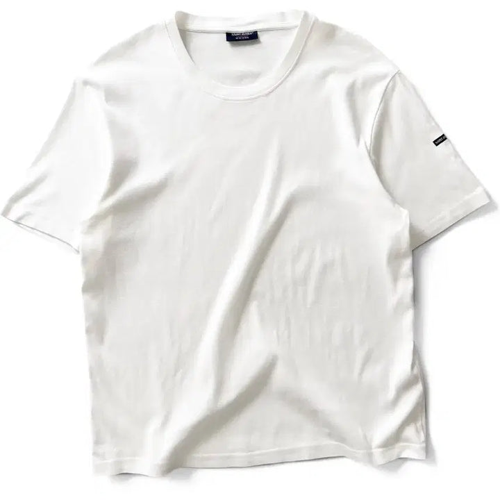 [BUNJANG] Saint James Solid Crew Neck T-Shirt / Saint James Solid Crew Neck T-Shirt