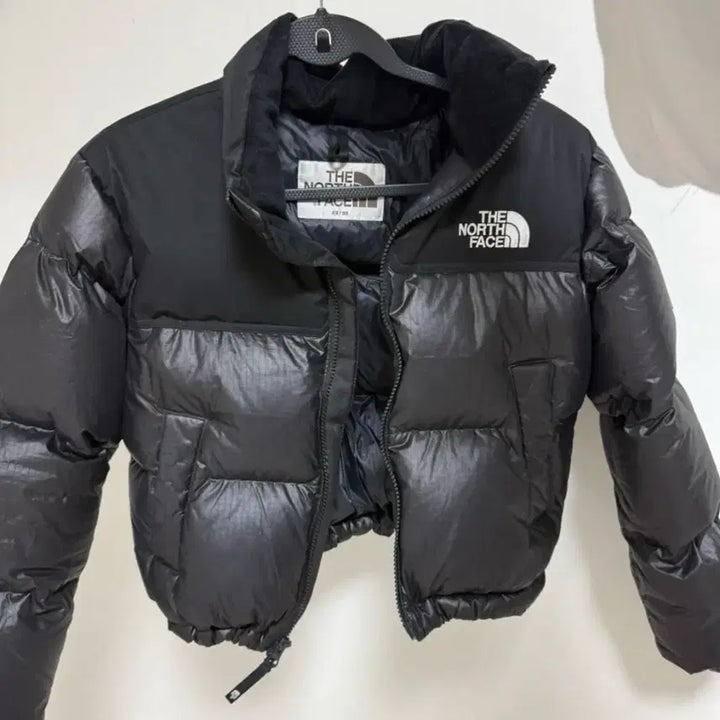 [BUNJANG] The North Face Black Short Padded Jacket XS/85 / 노스페이스 블랙 숏패딩 XS/85