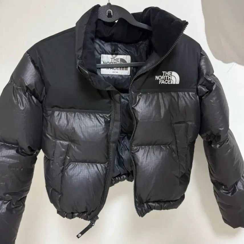 [BUNJANG] The North Face Black Short Padded Jacket XS/85 / 노스페이스 블랙 숏패딩 XS/85