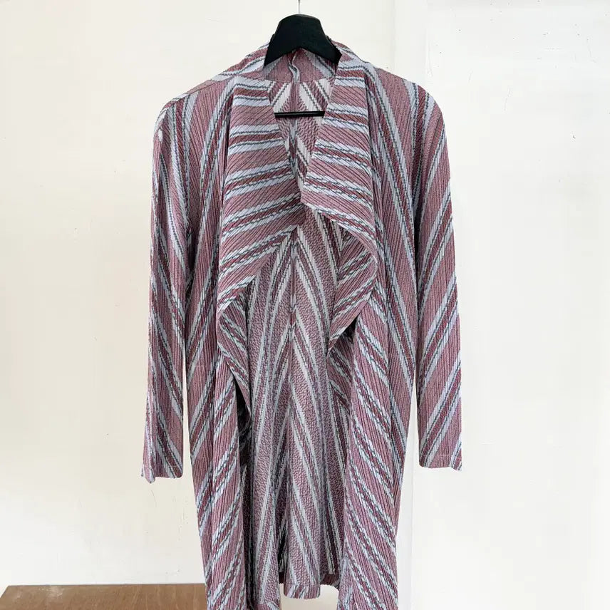 [BUNJANG] Pleats Please Shawl Cardigan Jacket Size 2 / 플리츠 플리즈 숄 가디건 자켓