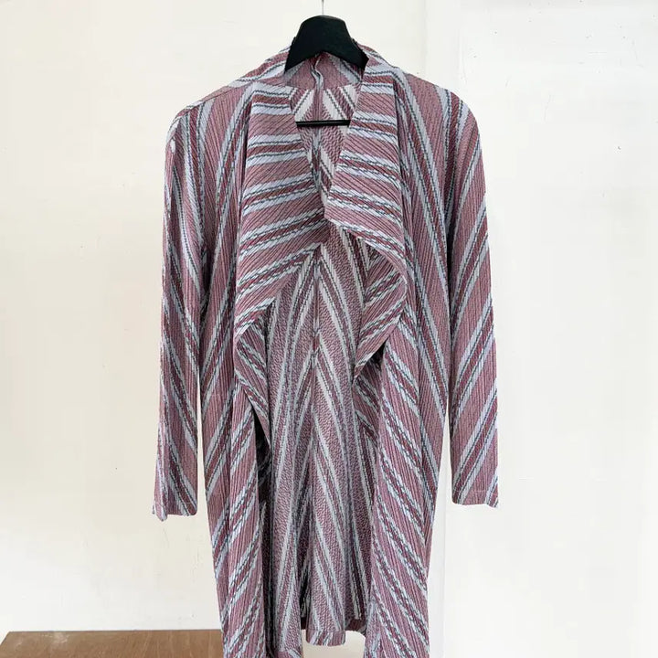 [BUNJANG] Pleats Please Shawl Cardigan Jacket Size 2 / 플리츠 플리즈 숄 가디건 자켓