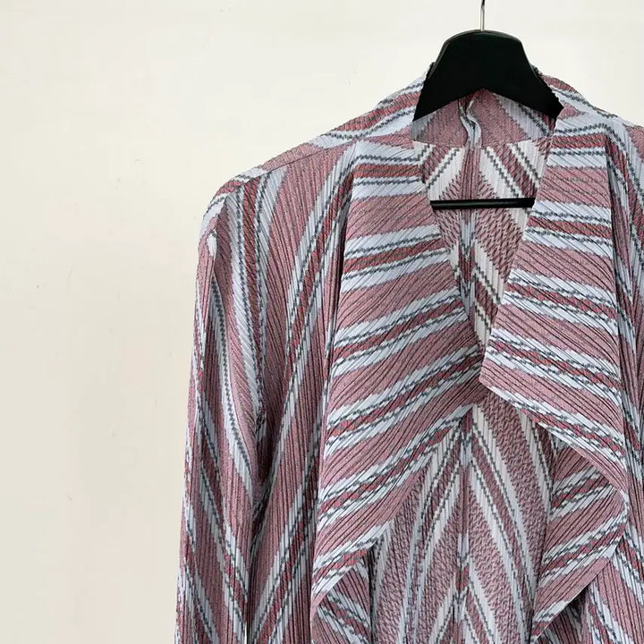 [BUNJANG] Pleats Please Shawl Cardigan Jacket Size 2 / 플리츠 플리즈 숄 가디건 자켓