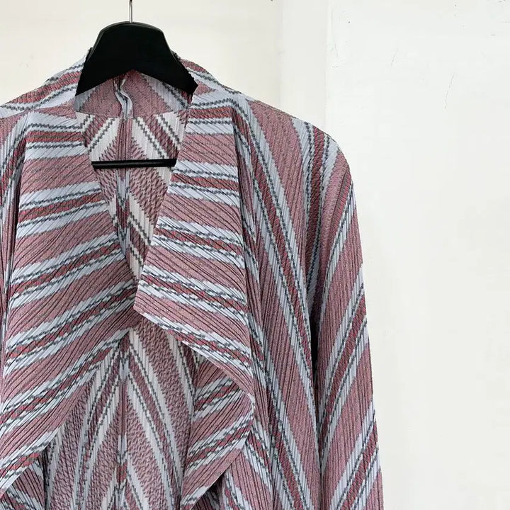 [BUNJANG] Pleats Please Shawl Cardigan Jacket Size 2 / 플리츠 플리즈 숄 가디건 자켓