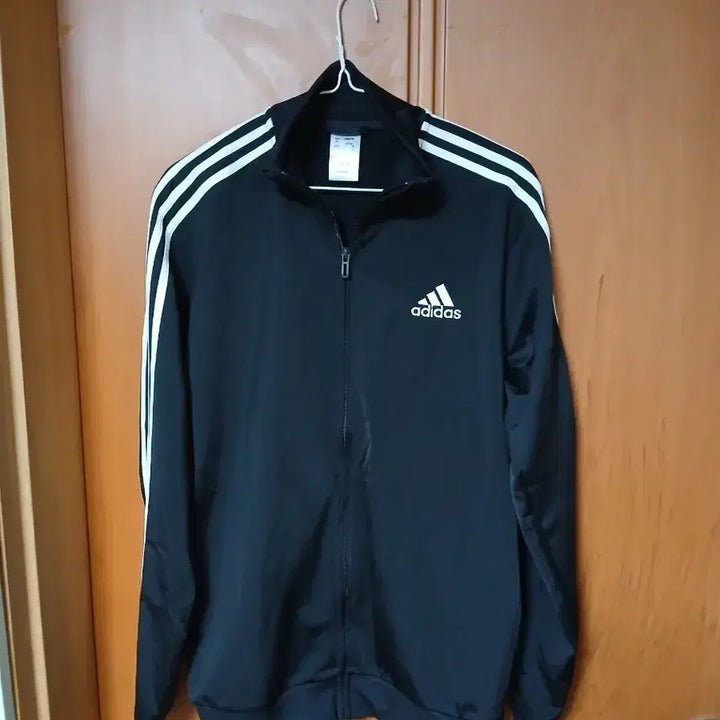 [BUNJANG] Adidas 3-Stripes Black Track Top / 아디다스 삼선 블랙 트랙탑