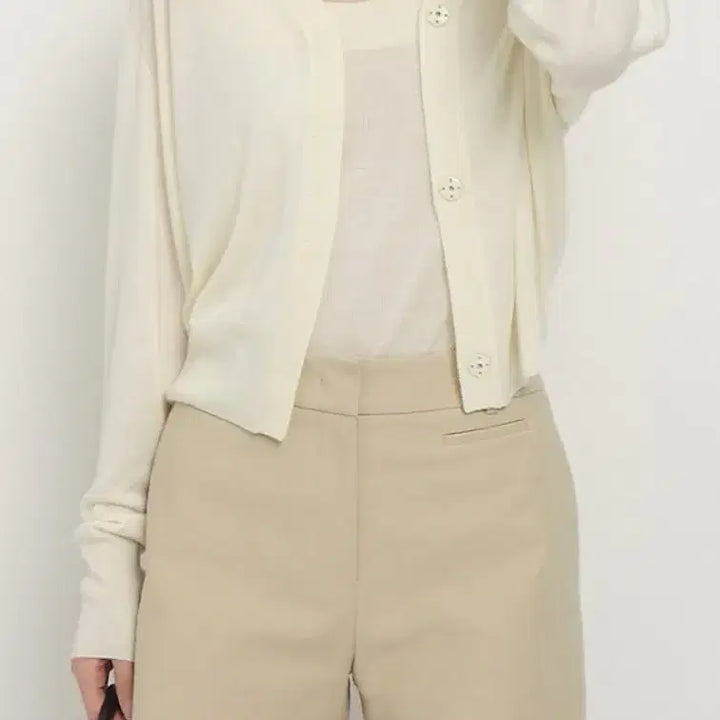 [BUNJANG] Sie May Cotton Short Pants Beige S New / sie 시에 메이 코튼 숏팬츠 베이지 S 새상품