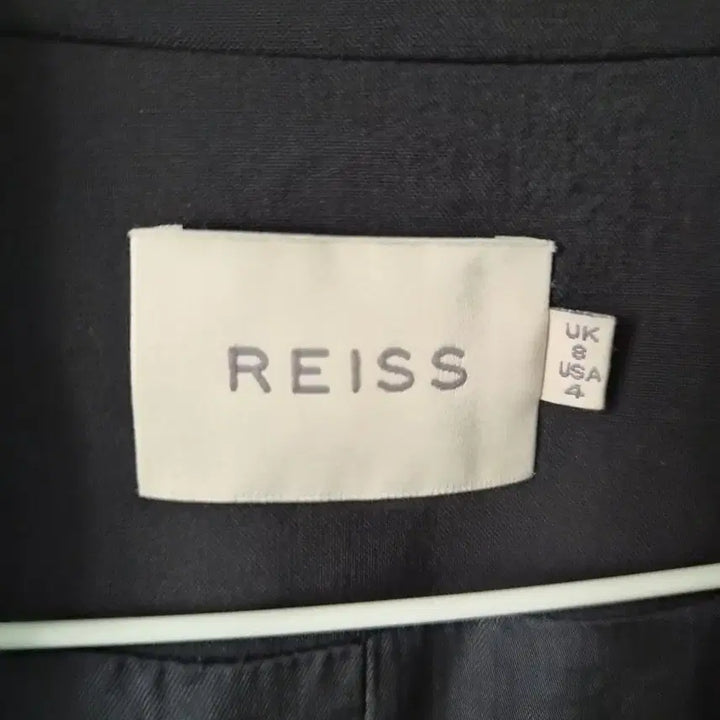 [BUNJANG] REISS Black Double Button Slim Fit Blazer Jacket / REISS 리스 블랙 더블 버튼 자켓