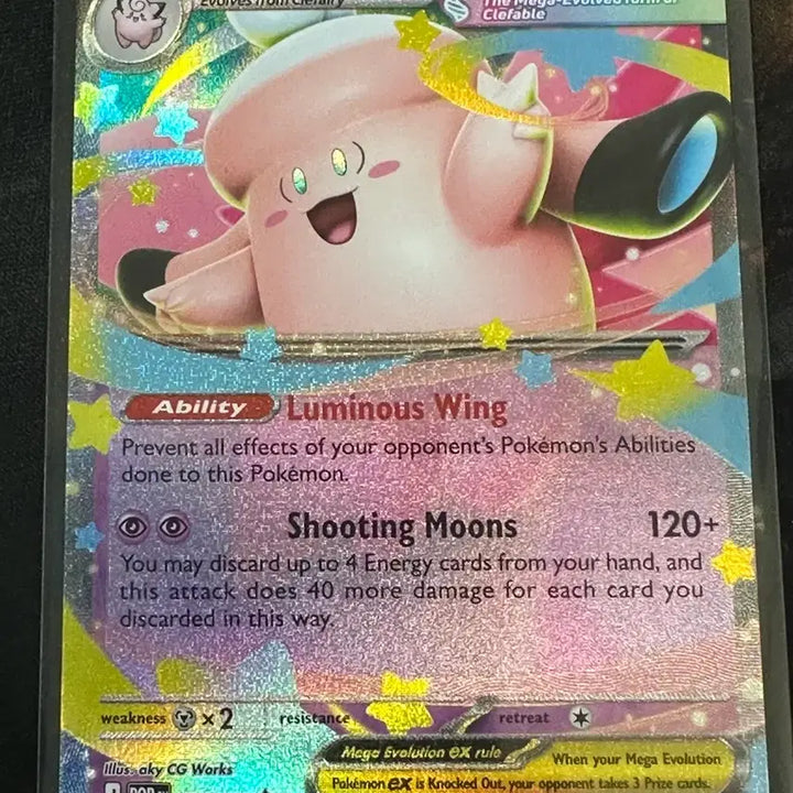 [BUNJANG] North American Pikachu, Clefable Special Rare Mega Pixie Pokemon Card / 북미) ar삐삐 sr메가픽시 포켓몬카드 판매