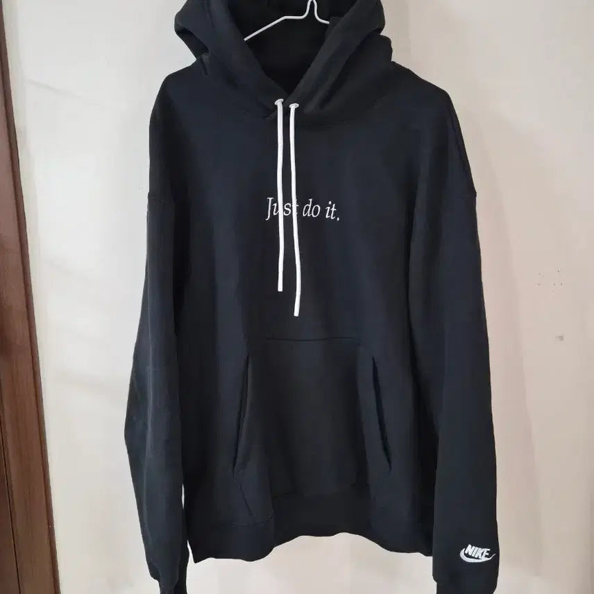[BUNJANG] Nike Just Do It Hoodie Black Medium / 나이키 Just do it 후드티 95 M