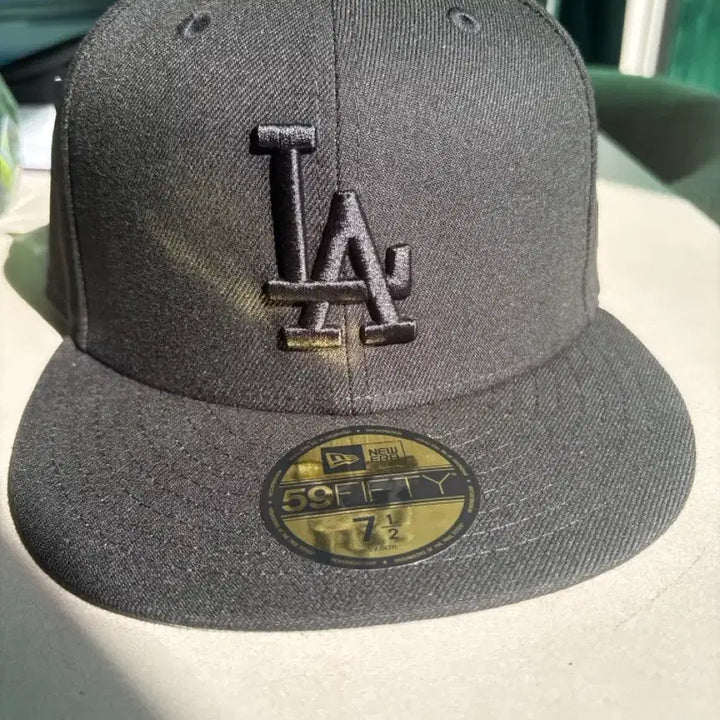 [BUNJANG] New Era LA Dodgers 59FIFTY Cap Size 7 1/2 / 뉴에라 LA 다저스 블랙 59fifty 7 1/2 사이즈 팝니다