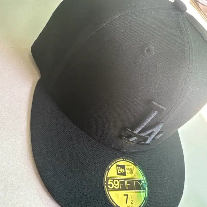 [BUNJANG] New Era LA Dodgers 59FIFTY Cap Size 7 1/2 / 뉴에라 LA 다저스 블랙 59fifty 7 1/2 사이즈 팝니다