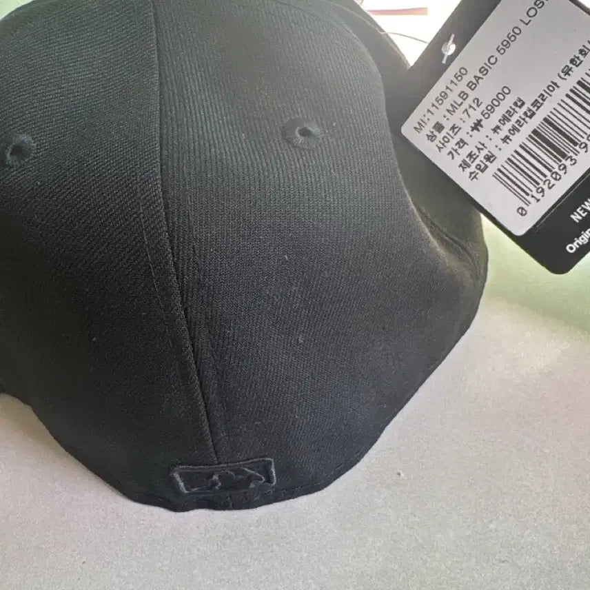 [BUNJANG] New Era LA Dodgers 59FIFTY Cap Size 7 1/2 / 뉴에라 LA 다저스 블랙 59fifty 7 1/2 사이즈 팝니다