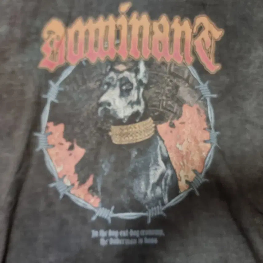 [BUNJANG] Dominant Graphic T-Shirt / 독특한 그래픽 도미넌트 티셔츠