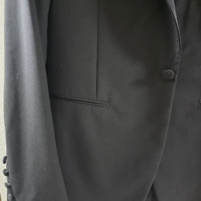 [BUNJANG] Soverign Tom Ford Style Tuxedo Set Black / 소버린 톰포드st 블랙 턱시도 셋업 수트