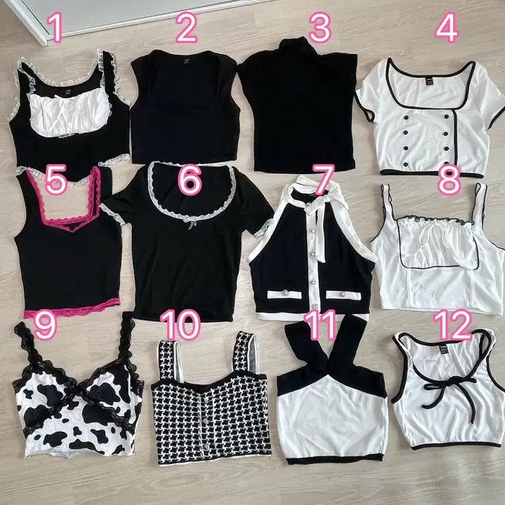 [BUNJANG] Halterneck Sleeveless Top / 민소매 홀터넥 나시 bj의상 방송복