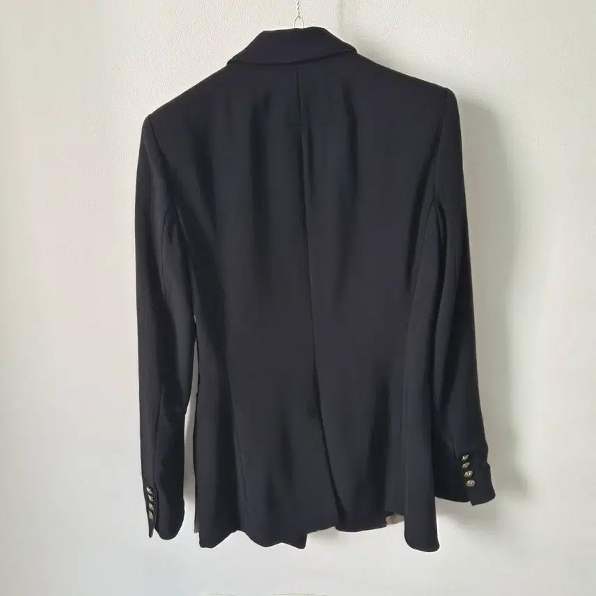 [BUNJANG] TIME Double-Button Black Jacket / TIME 블랙 더블 버튼 자켓