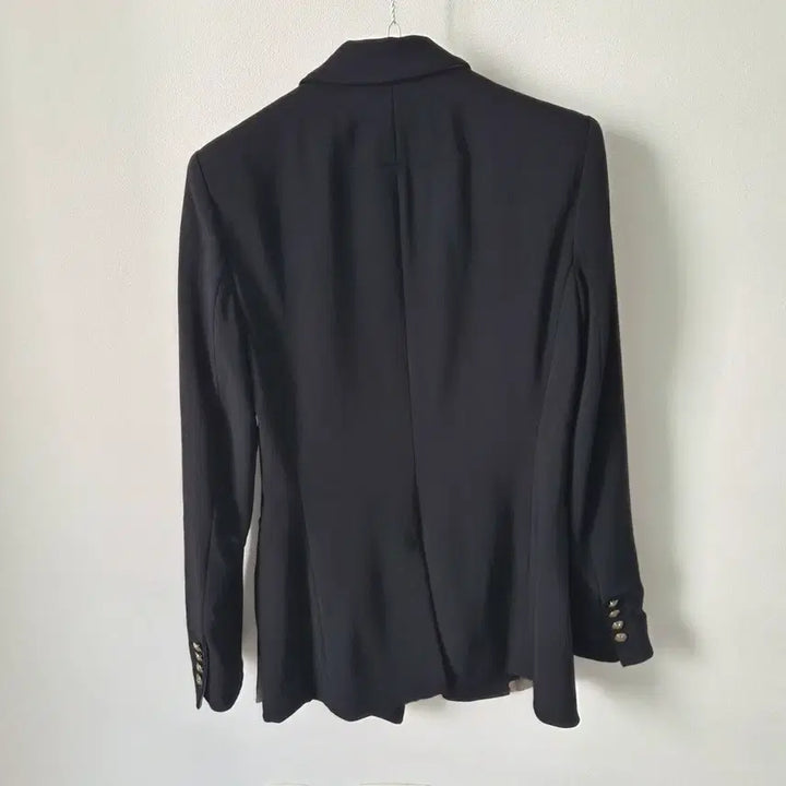 [BUNJANG] TIME Double-Button Black Jacket / TIME 블랙 더블 버튼 자켓