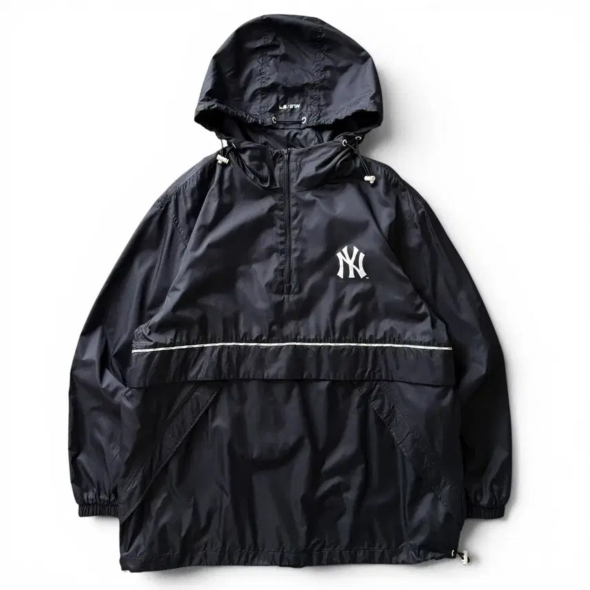 [BUNJANG] MLB New York Yankees Half Zip Anorak Windbreaker / MLB New York Yankees Anorak