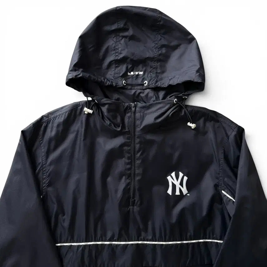 [BUNJANG] MLB New York Yankees Half Zip Anorak Windbreaker / MLB New York Yankees Anorak