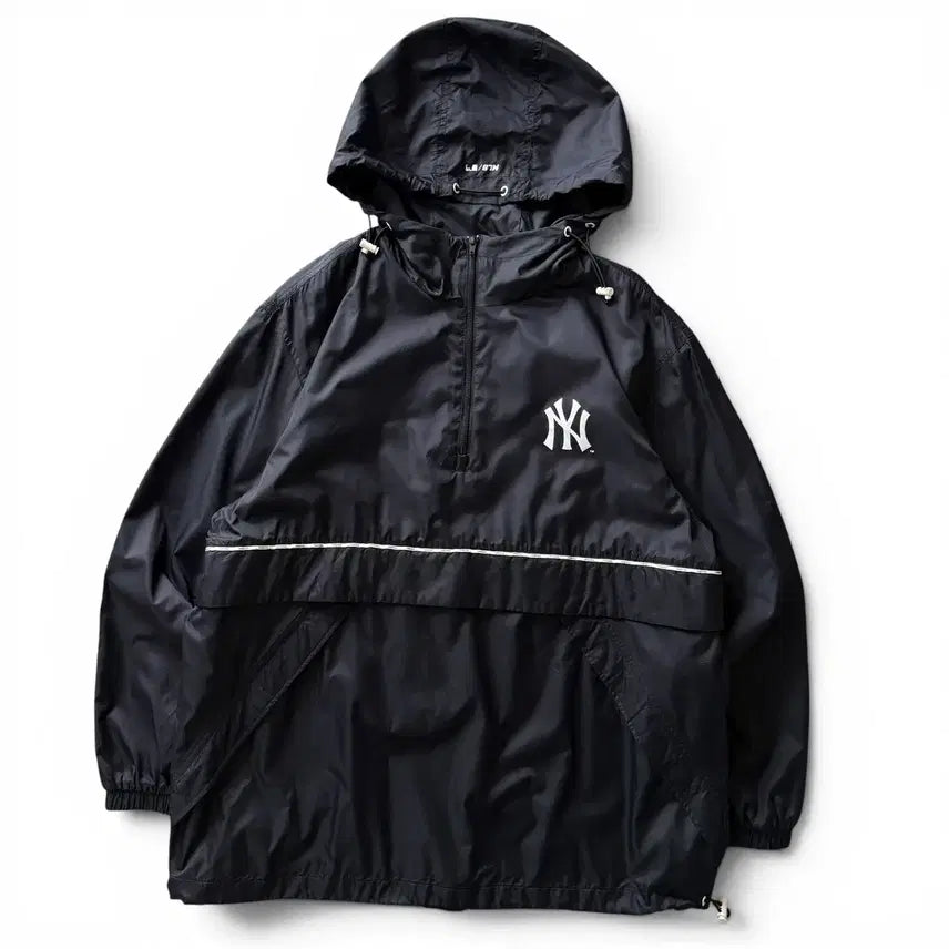 [BUNJANG] MLB New York Yankees Half Zip Anorak Windbreaker / MLB New York Yankees Anorak