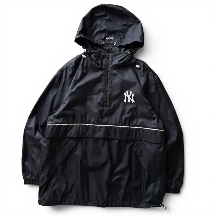 [BUNJANG] MLB New York Yankees Half Zip Anorak Windbreaker / MLB New York Yankees Anorak