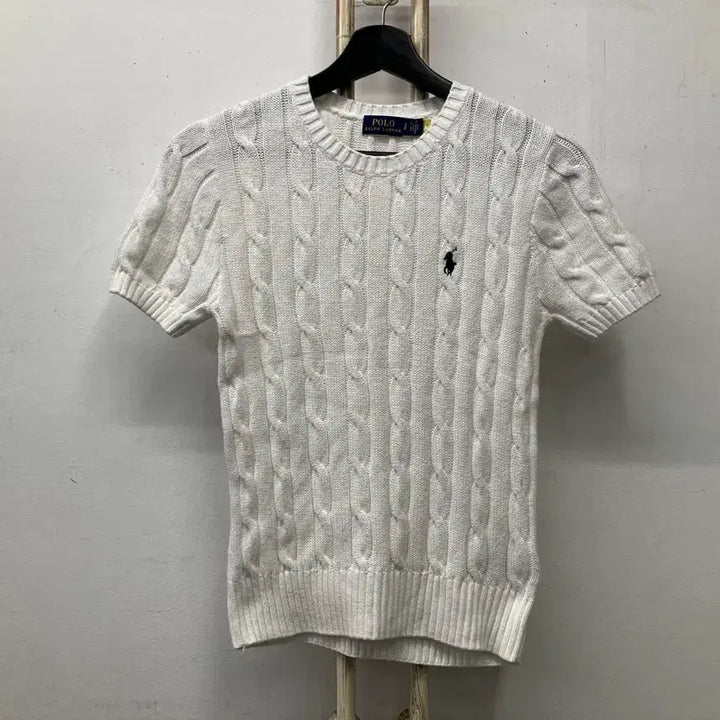 [BUNJANG] Polo Ralph Lauren Knit Short Sleeve T-Shirt Size S / 폴로 랄프로렌(POLO RALPH LAUREN) 니트 반팔티 S