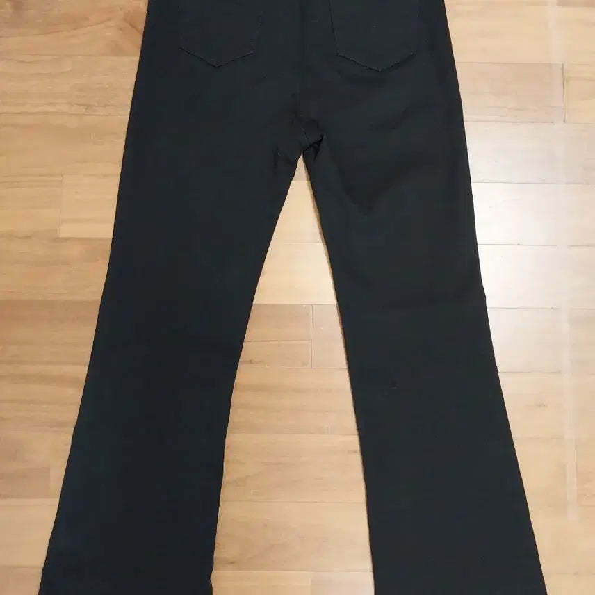 [BUNJANG] Mins Shop Black Banding Bootcut Pants / (새 상품) 민스샵 블랙 밴딩 부츠컷 팬츠 바지