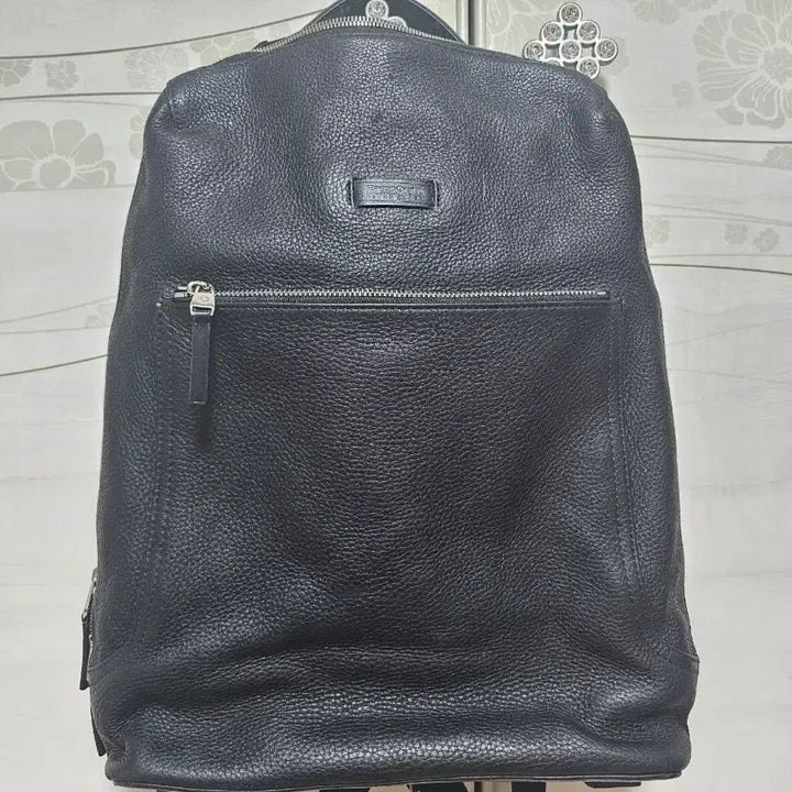 [BUNJANG] Samsonite Black Label Leather Backpack / 샘소나이트 블랙라벨 가죽 백팩