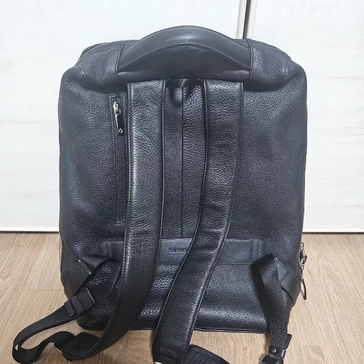 [BUNJANG] Samsonite Black Label Leather Backpack / 샘소나이트 블랙라벨 가죽 백팩