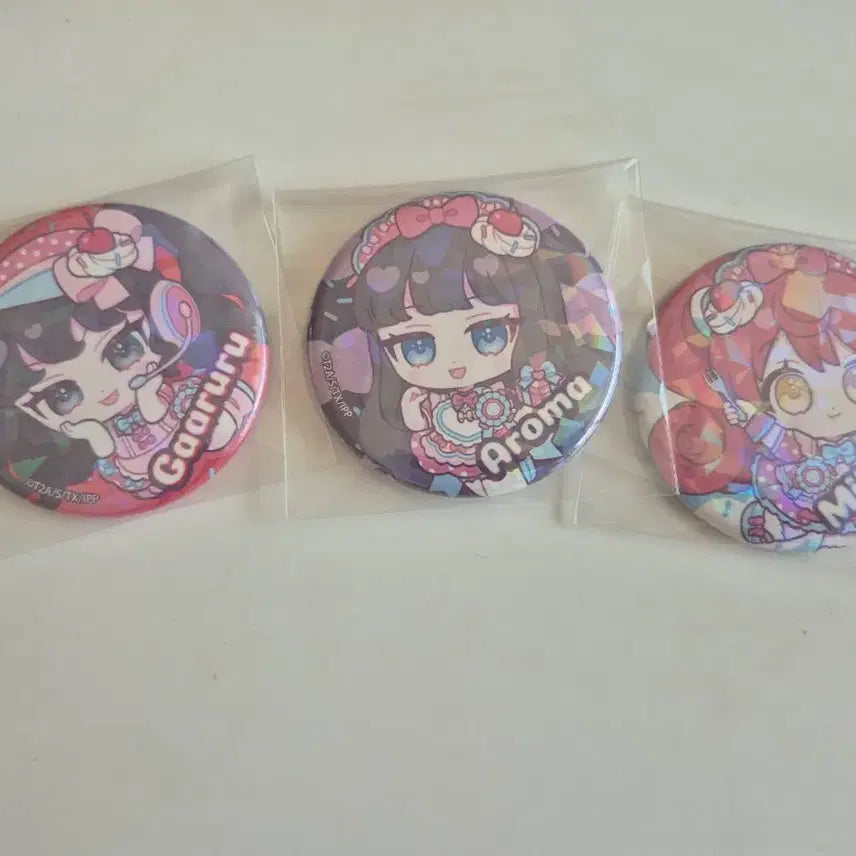 [BUNJANG] Pripara Garomagedon Sanrio Collaboration Can Badges Set / 프리파라 가로마겟돈 산리오 캔뱃지 판매