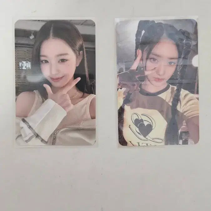[BUNJANG] IVE Wonyoung Leeseo Corn Silk Tea Photocard / 아이브 원영,이서 옥수수수염차 포카