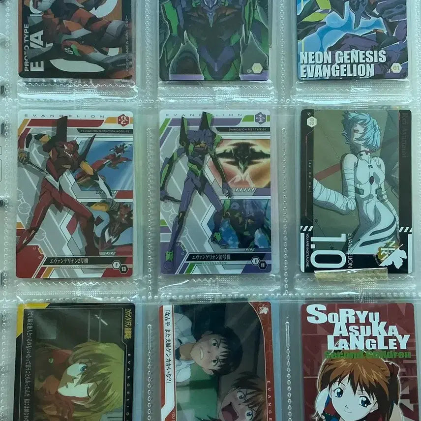 [BUNJANG] Evangelion Wafer Card Bundle Set (Sealed) / 에반게리온 웨하스 카드 미개봉 일괄