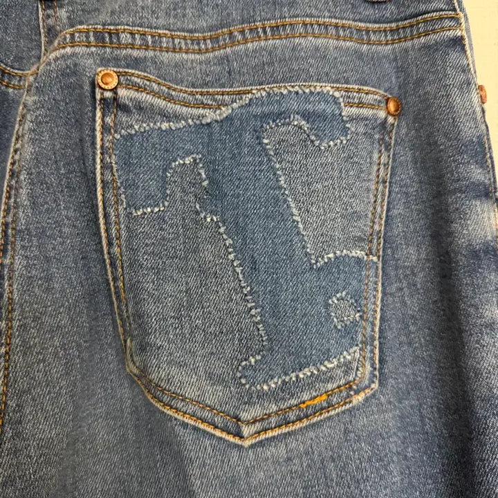 [BUNJANG] Time Bootcut Denim Pants (Size L) / 타임 데님 바지