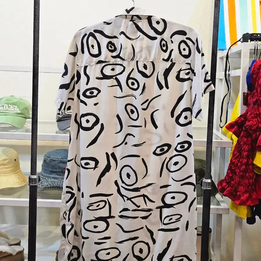 [BUNJANG] OBEY Graphic Pattern Dress S / 오베이 그래픽패턴 원피스S