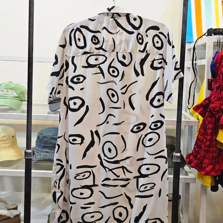 [BUNJANG] OBEY Graphic Pattern Dress S / 오베이 그래픽패턴 원피스S